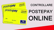 Postepay Online, controllare postepay online e vedere credito residio e pagamenti ricevuti