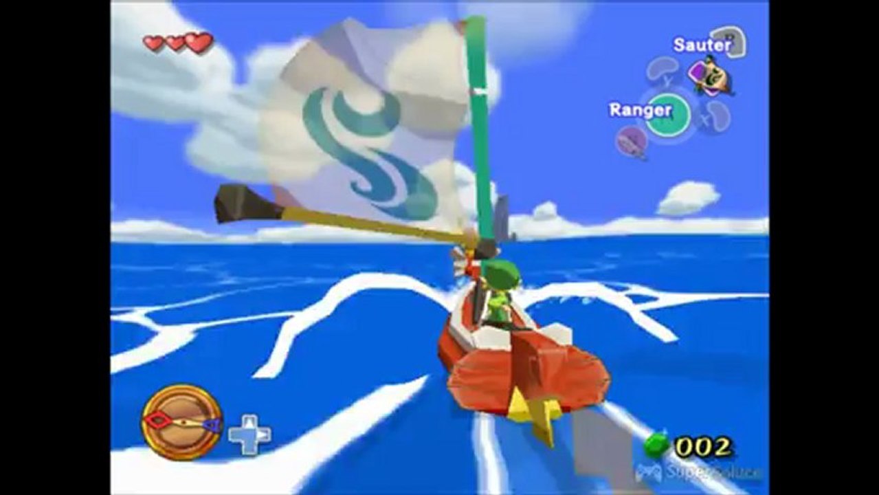 Soluce Zelda Wind Waker : Mercantîle - Récupérer la voile