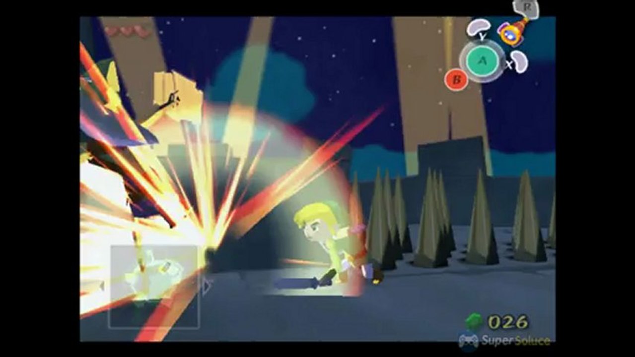 Soluce Zelda Wind Waker : La Forteresse Maudite - Retrouver l'épée du héros