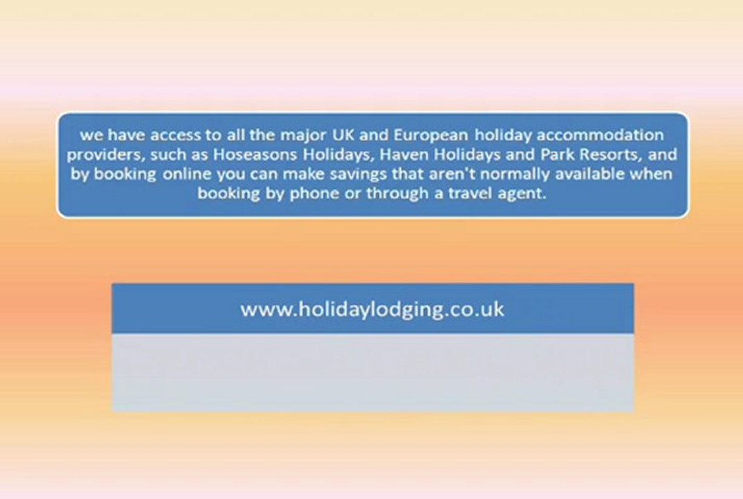 Hoseasons UK Family Holidays and European Self Catering Holidays