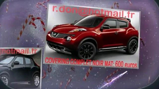 Nissan Juke, Nissan Juke, essai video Nissan Juke, covering Nissan Juke, Nissan Juke peinture noir mat