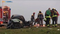 Ernstig ongeval op N33 bij Muntendam - RTV Noord
