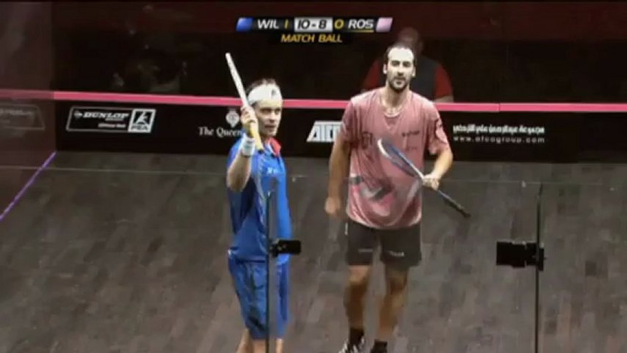 Squash: PSA WC: Rösner scheitert an Willstrop