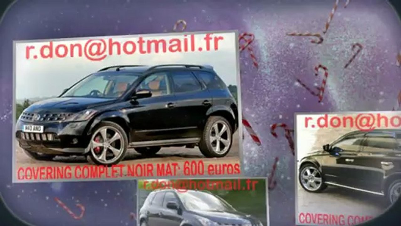 Nissan Murano, Nissan Murano, essai video Nissan Murano, covering Nissan Murano, Nissan Murano peinture noir mat