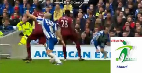 طرد شولا أميوبى أمام برايتون (العبد) 0_2 كأس الإتحاد الإنجليزى