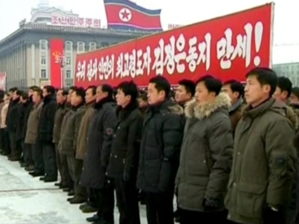 A mass pledge in North Korea