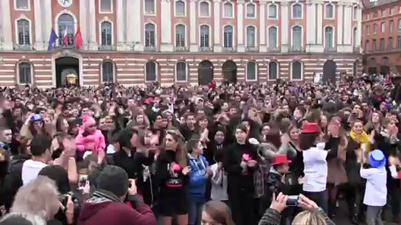 Flashmob géant à Toulouse