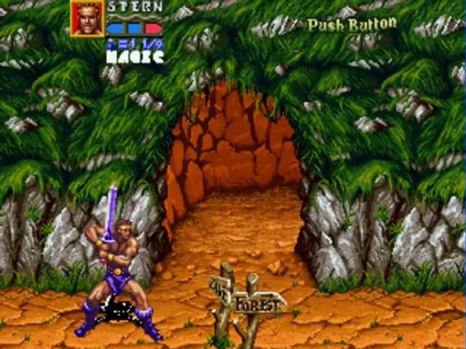 Golden Axe: The Revenge of Death Adder (Arcade) - Gameplay with Commentary