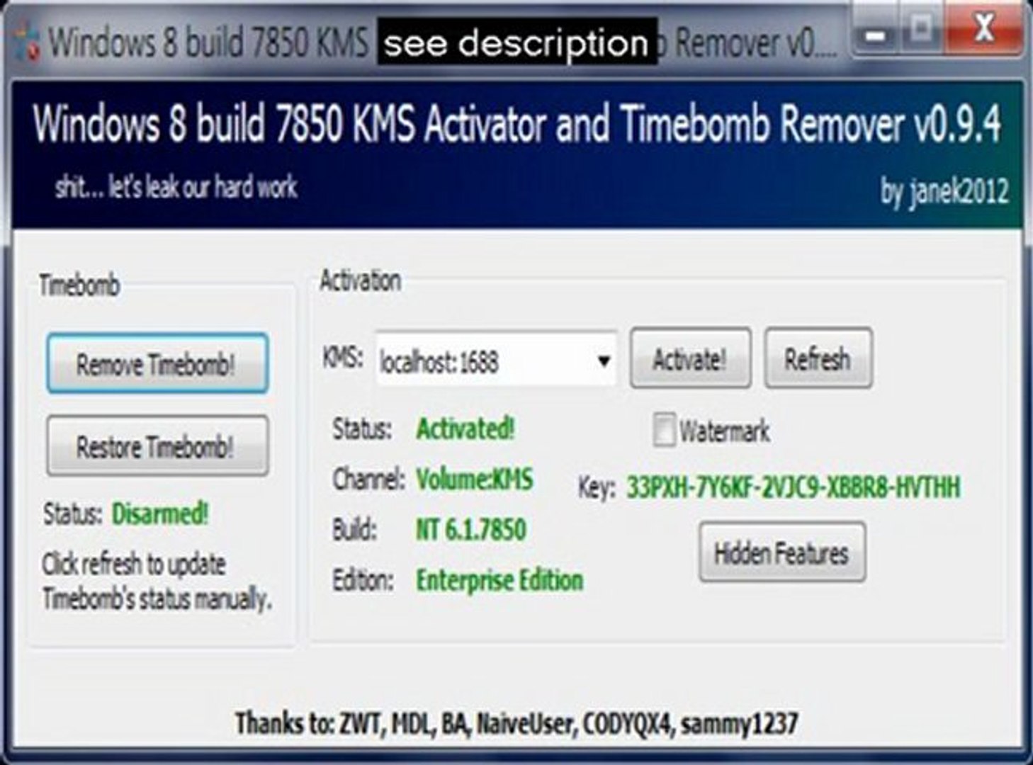 Download Windows 8 Activator 100 Working Video Dailymotion