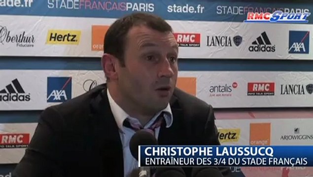 Top 14 / Stade Français - Laussucq: Ça fait toujours du bien de gagner