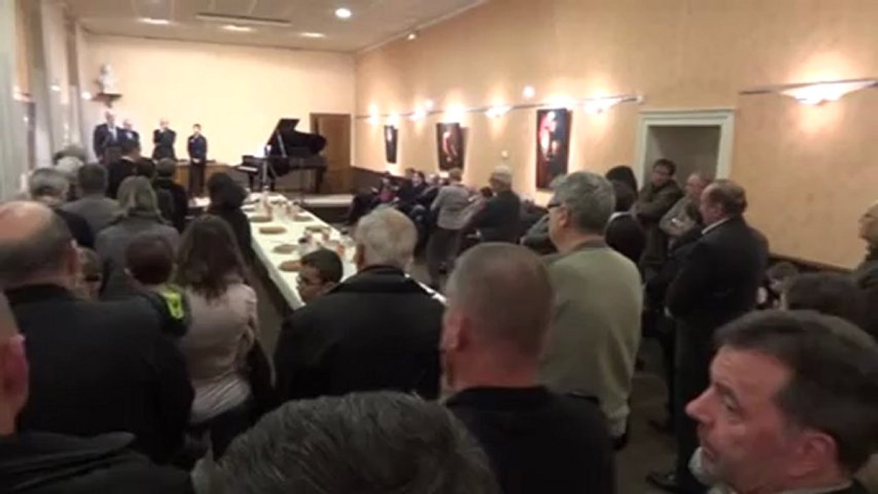 Les voeux du maire de Vic sur Seille, 5 janvier 2013