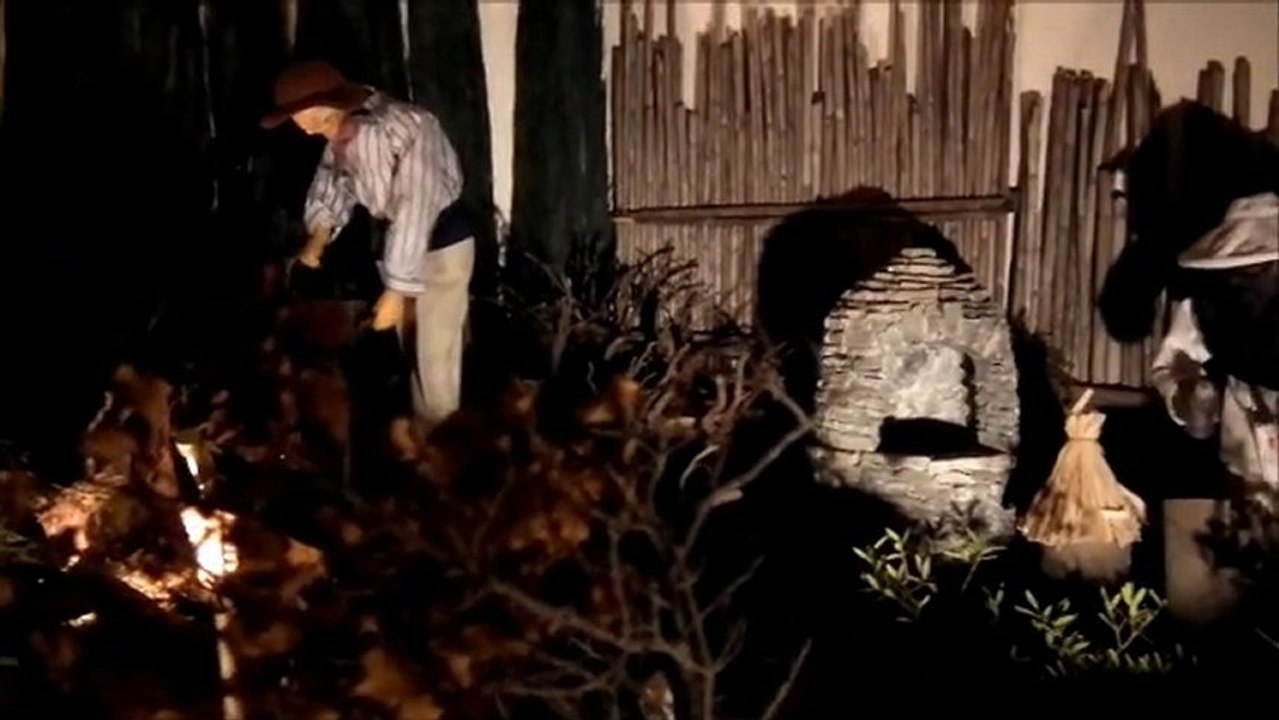 CRECHE DE NOEL ANIMEE DE SAINT SATURNIN LES AVIGNON 2012