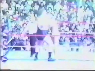 main event- Randy vs Andre the giant