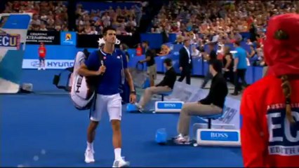 Hopman Cup - Djokovic, toujours avec humour