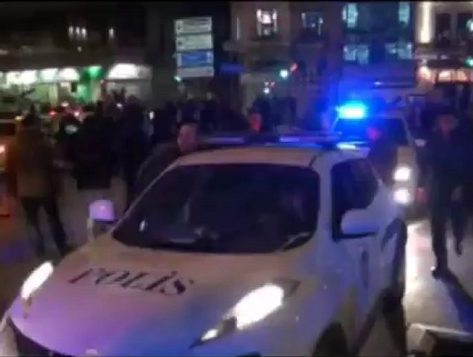 İş kazasında itiraz edenler gözaltına alındı