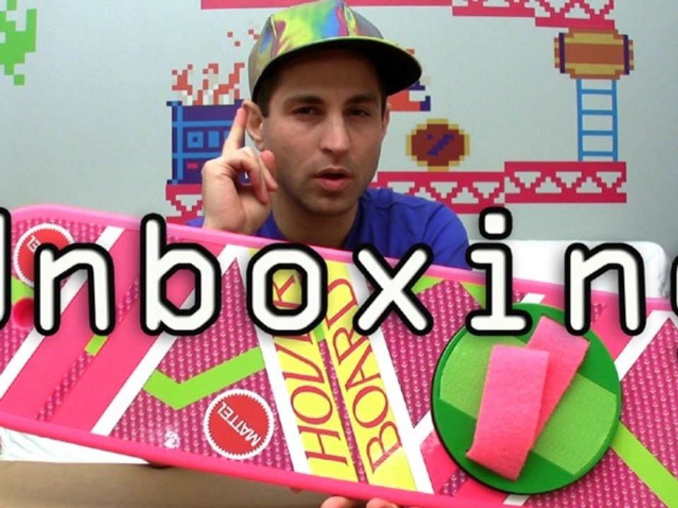 Hoverboard Mattel Retour vers le Futur - unboxing VF FR