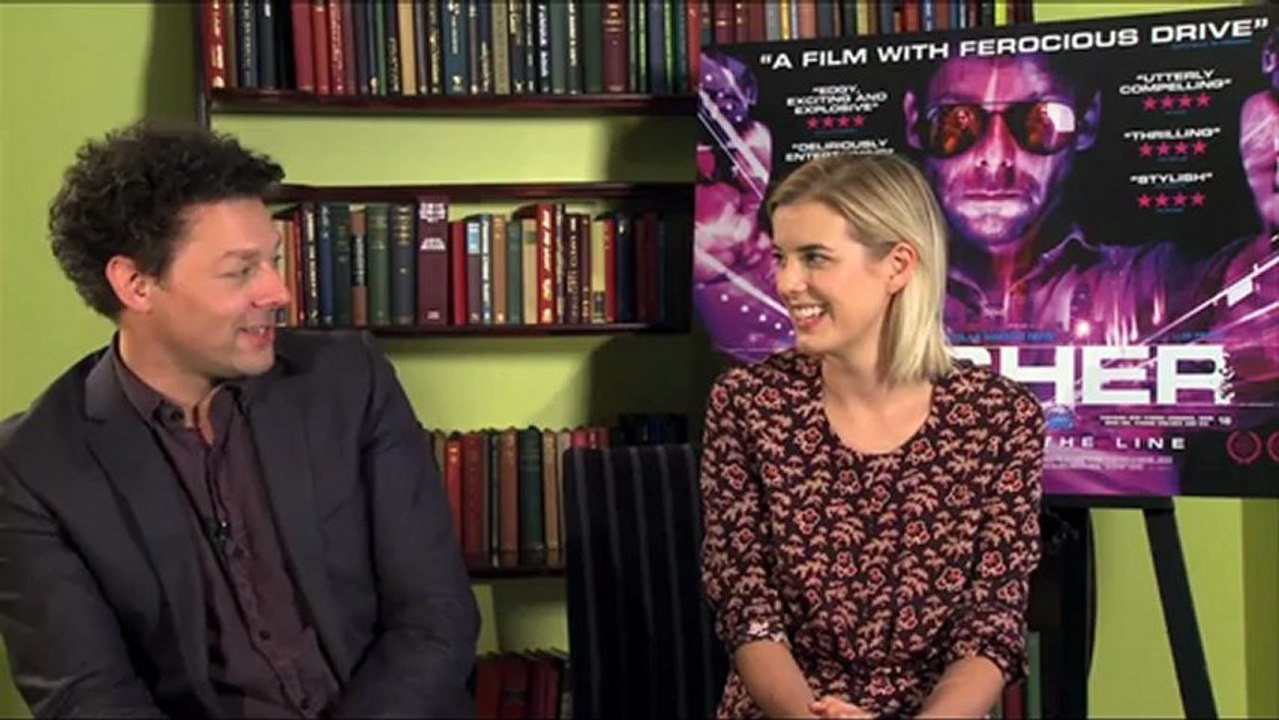 Richard Coyle And Agyness Deyn Interview -- Pusher