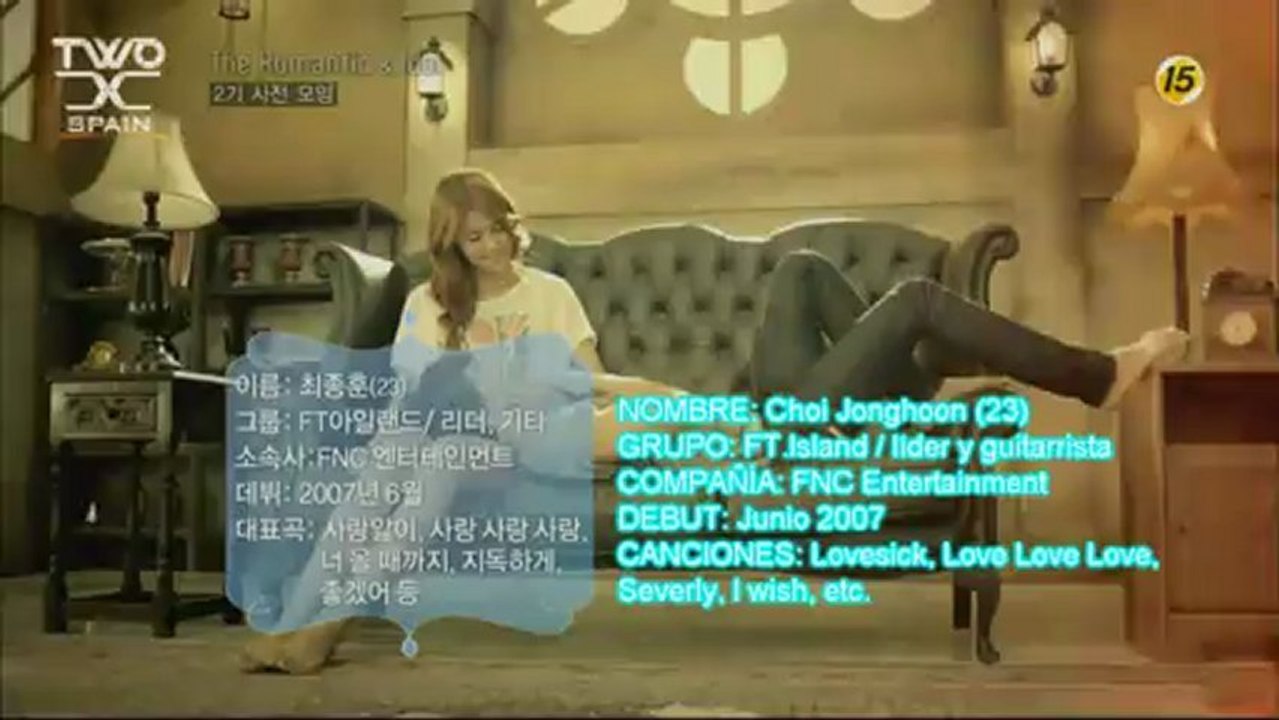[TWO X Spain SUBS] The Romantic&Idol (2ª temporada) EP.01 1/2 (español)
