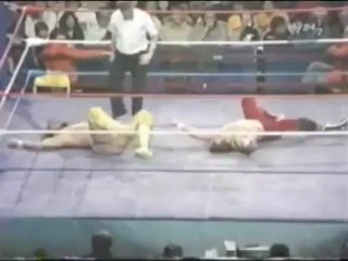 Randy Savage vs dynamite kid