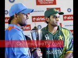 India vs Pakistan 3rd ODI Live Streaming 06 Jan 2013