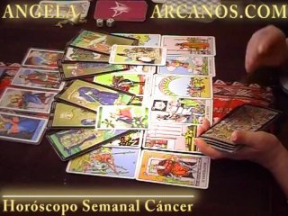 Horoscopo Cancer del 6 al 12 de enero 2013 - Lectura del Tarot