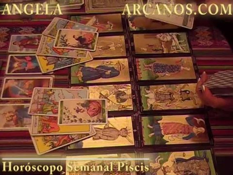 Horoscopo Piscis 6 al 12 de junio 2010 - Lectura del Tarot