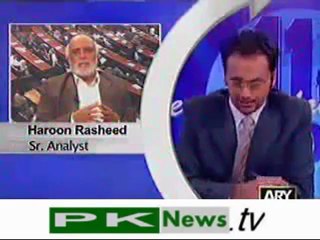 Nawaz Shareef Lassi Pi Kar Soya Rehta Hai - Haroon ur Rasheed