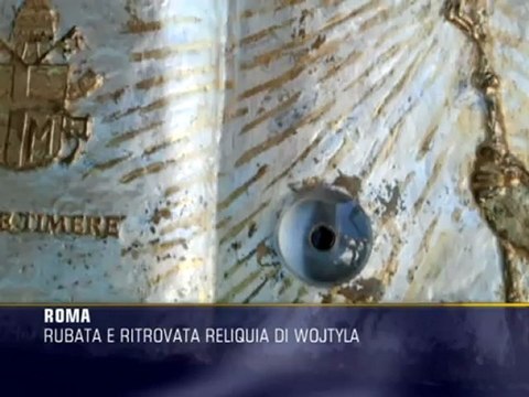Reliquia di Wojtyla rubata e subito ritrovata