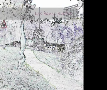 Les bancs publics