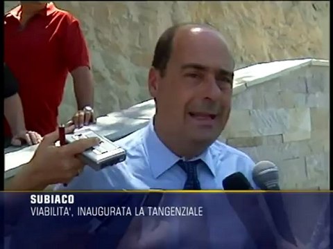 Subiaco, inaugurata la tangenziale