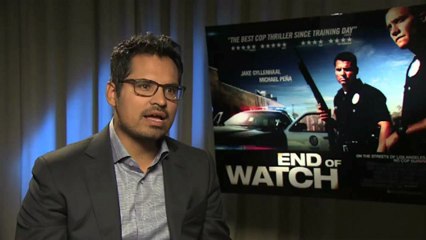 Michael Pena Interview -- End of Watch