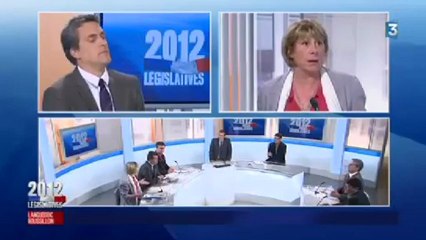 AGDE - SETE - 2013 - LEGISLATIVES 7° HERAULT - Le Débat sur France 3 entre ANDRAL, DENAJA, D'ETTORE et JAMET