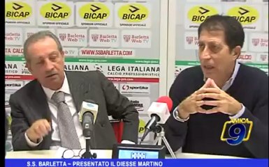 S. S. Barletta | Presentato il Diesse Martino
