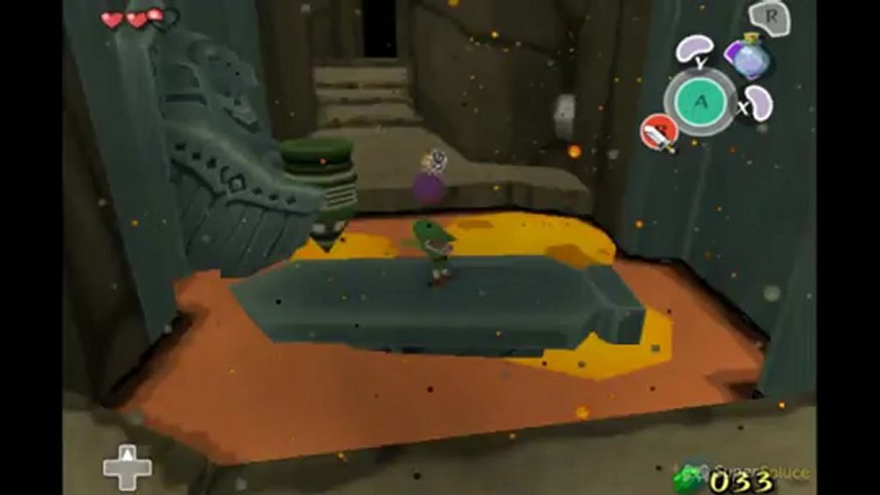 Soluce Zelda Wind Waker : L’île du Dragon - Mélodie et le flacon