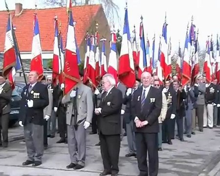 Union départementale des anciens combattants à ZUKERQUE le 20 avril 2008