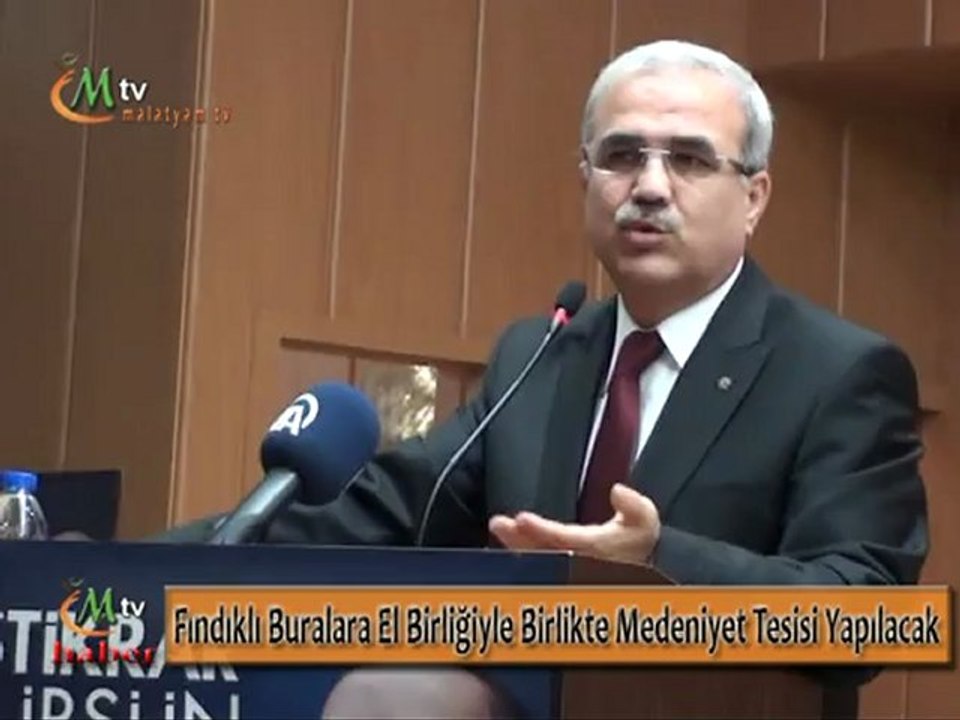 Buralara El Birliğiyle Birlikte Medeniyet Tesisi Yapılacak