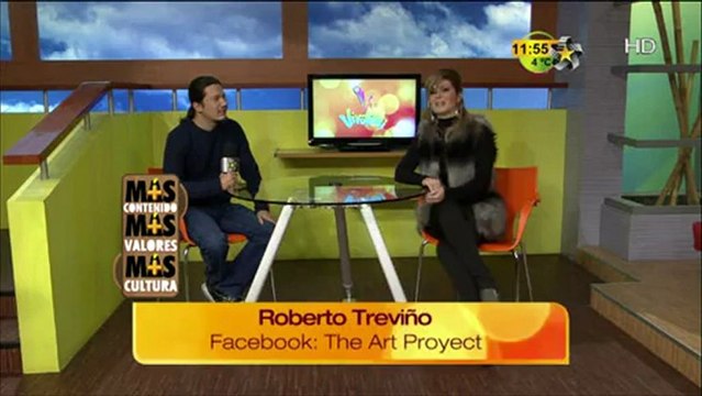 Roberto Treviño Pintor en ( Más Contenido,Más Valores,Más Cultura)