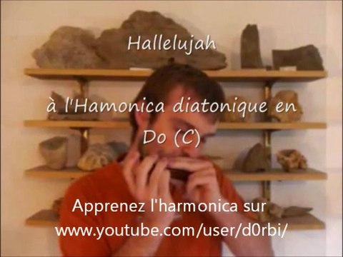 niv1 Apprendre hallelujah à l'harmonica diatonique en Do