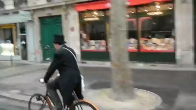 TRAVERSEE DE PARIS EN ANCIENNES 06/01/2013 Velo Vintage @ Gogo