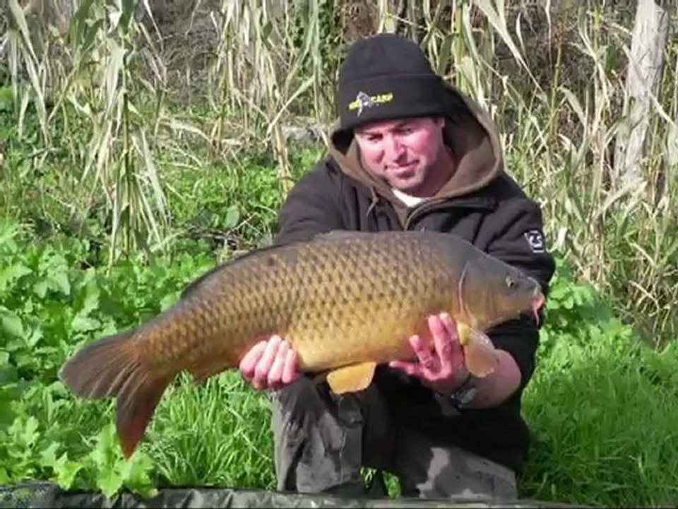 Pêche de la carpe en hiver