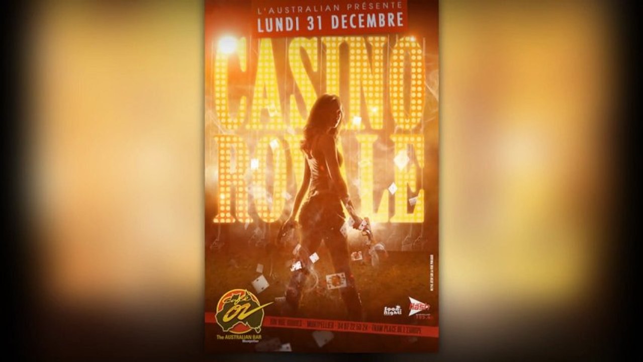 Soirée "Casino Royale" à l'Australian Café Montpellier (Nouvel an 2013)