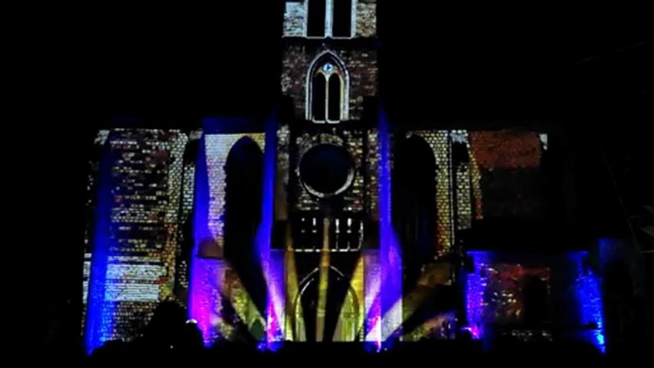 Orthez spectacle son et lumiere noel 2012 extraits
