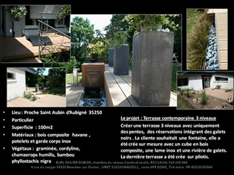 Olivier Dubois, créateur d'extérieur.