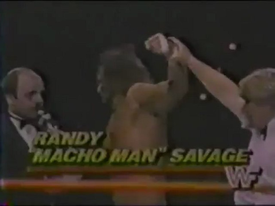 Randy Savage Vs Rick Hunter