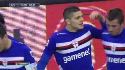 Seria A : Juventus vs Sampdoria   1-2