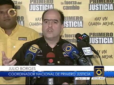 Julio Borges: Tribunal Supremo de Justicia es una sucursal del Psuv