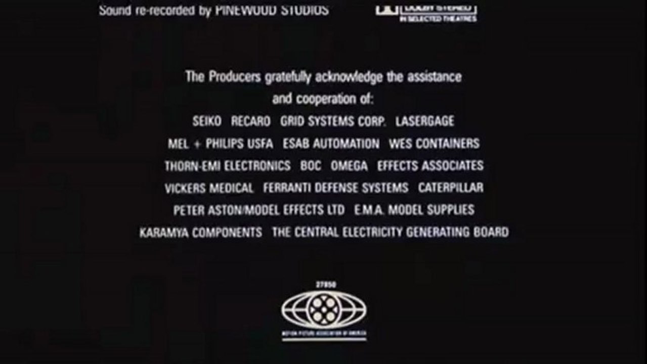 aliens credits 1986