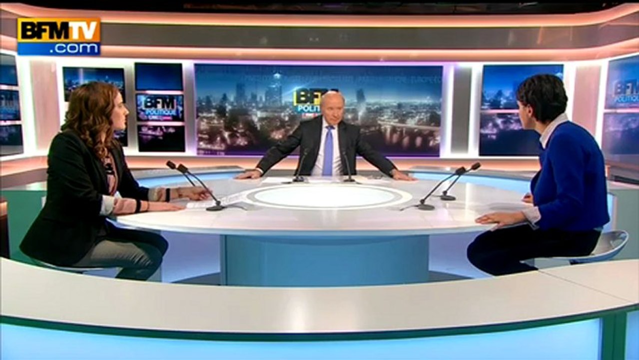 BFM Politique : l’interview de Najat Vallaud-Belkacem par Charlotte Chaffanjon du Point