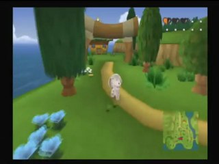 The Dog Island (PS2, Wii) random gameplay - walking around