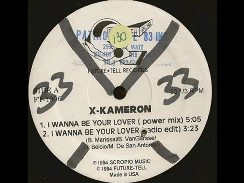 X-Kameron - I Wanna Be Your Lover (Power Mix)